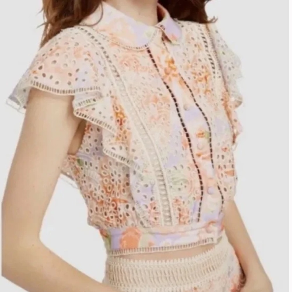 Alice + Olivia Cavan Blouse